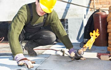 Wenhaston Black Heath flat roof construction